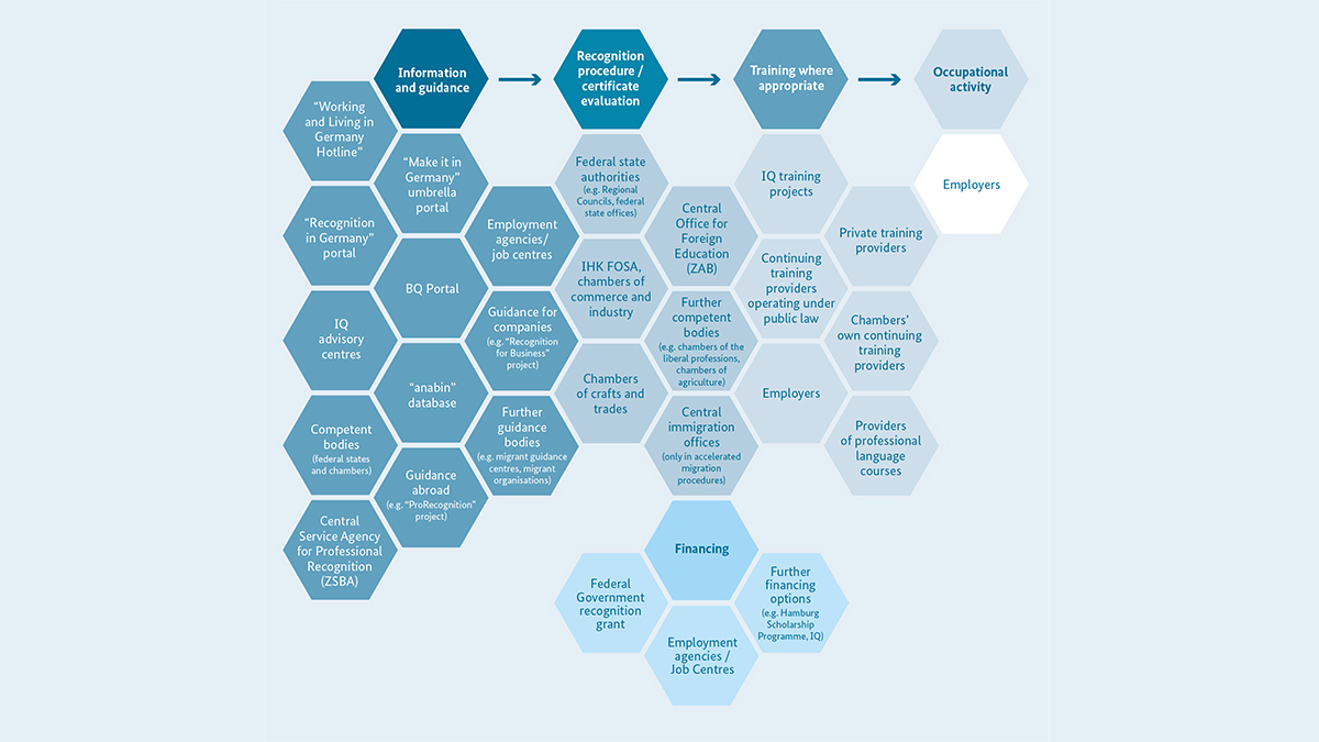 Graphic stakeholders in the recognition process